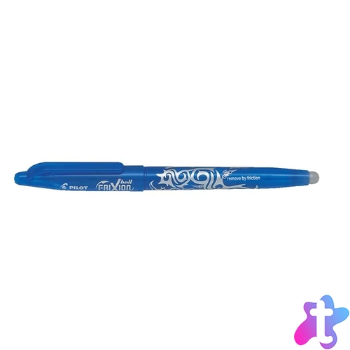 Rollertoll, 0,35 mm, törölhető, kupakos, PILOT "Frixion Ball", világoskék