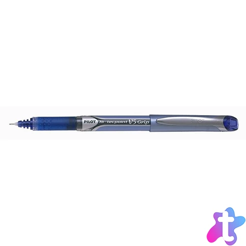 Rollertoll, 0,3 mm, tűhegyű, kupakos, PILOT "Hi-Tecpoint V5 Grip", kék