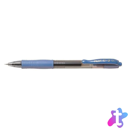 Zseléstoll, 0,32 mm, nyomógombos, PILOT "G-2", égkék