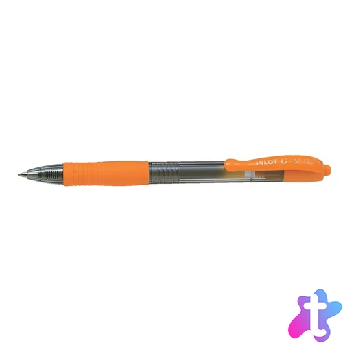Zseléstoll, 0,32 mm, nyomógombos, PILOT "G-2", narancssárga