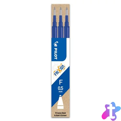 Rollertoll betét, 0,25 mm, törölhető, PILOT "Frixion Ball/Clicker", kék