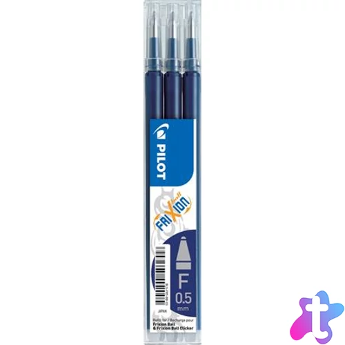 Rollertoll betét, 0,25 mm, törölhető, PILOT "Frixion Ball/Clicker", tintakék