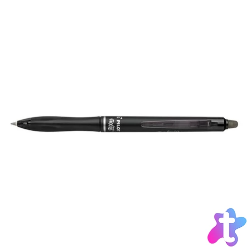 Rollertoll, 0,35 mm, törölhető, nyomógombos, PILOT "Frixion Ball Plus", fekete