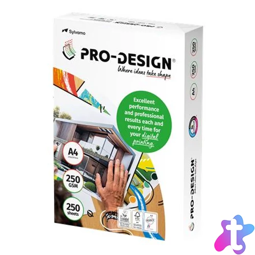 Másolópapír, digitális, A4, 250 g, PRO-DESIGN