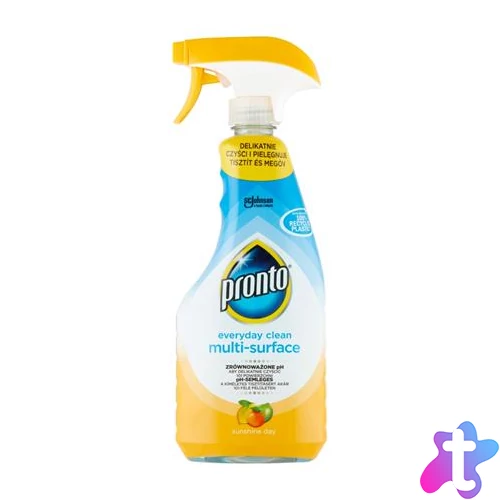 Általános felülettisztító, por-stop spray, 500 ml, PRONTO "Multisurface"