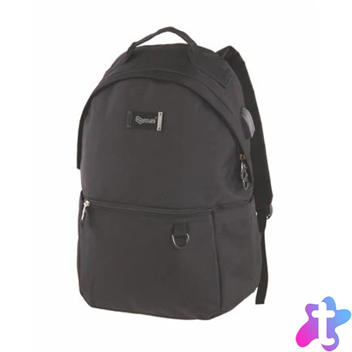 Hátizsák, notebook tartóval, PULSE "Cloud", fekete