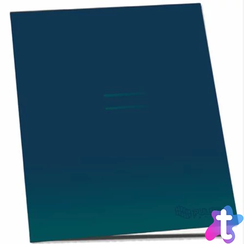 Füzet, tűzött, A5, vonalas, 52 lap, PULSE "Dark Colours"