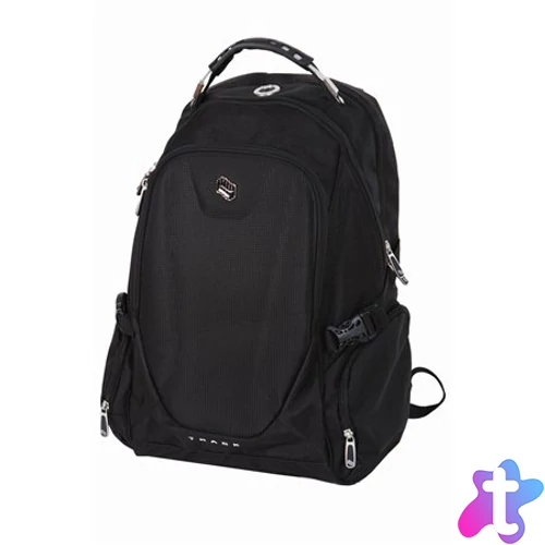 Notebook hátizsák, 17", 2 részes, PULSE "Track", fekete