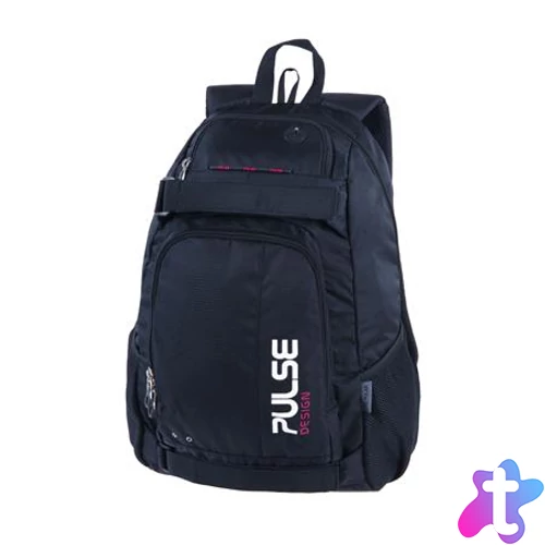 Hátizsák, notebook tartóval, PULSE "Scate", fekete