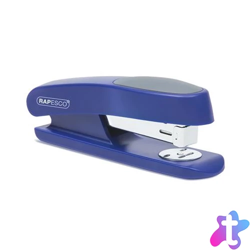 Tűzőgép, 24/6, 26/6, 20 lap, RAPESCO "Sting Ray Half-Strip", kék