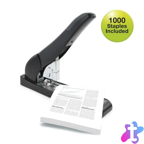 Tűzőgép, nagyteljesítményű, 923/10-24, 210 lap, RAPESCO "ECO HD-210", fekete