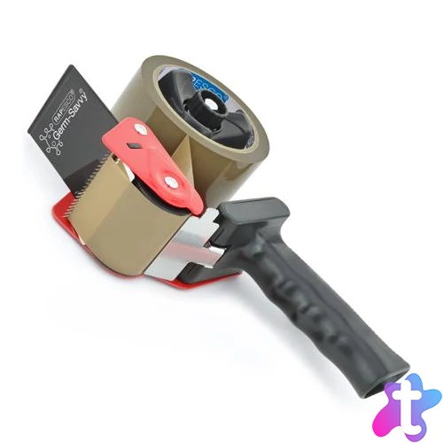 Csomagzáró gép, RAPESCO "Germ-Savvy® 960", barna csomagolószalaggal