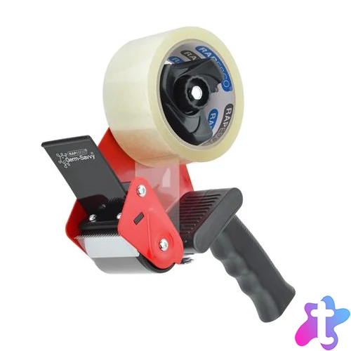 Csomagzáró gép, RAPESCO "Germ-Savvy® 960", áttetsző csomagolószalaggal