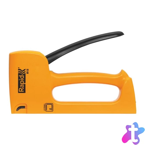 Tűzőgép, 13/4-10, hobbi, RAPID "R13E", sárga