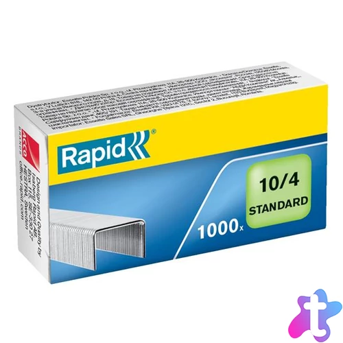 Tűzőkapocs, No.10, horganyzott, RAPID "Standard"