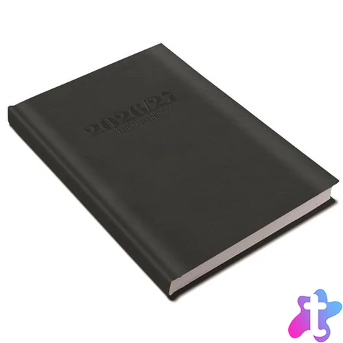 Tanári zsebkönyv, heti, 2026/2027 tanév, REALSYSTEM, fekete