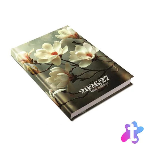 Tanári zsebkönyv, heti, 2026/2027 tanév, REALSYSTEM, magnólia