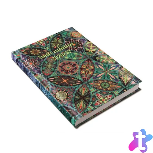 Tanári zsebkönyv, heti, 2026/2027 tanév, REALSYSTEM, mozaik