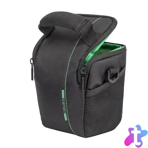 Válltáska, MILC fényképezőgéphez, RIVACASE "Green Mantis 7412" fekete