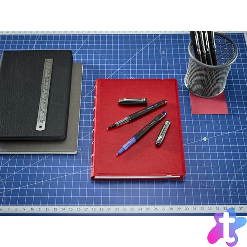 Rollertoll, 0,7 mm, kupakos, ROTRING "Rollerball", kék