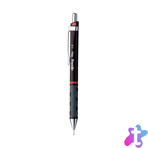 Nyomósirón, 1,0 mm, ROTRING "Tikky T", bordó