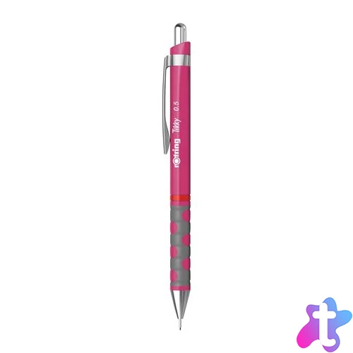 Nyomósirón, 0,5 mm, ROTRING "Tikky", magenta
