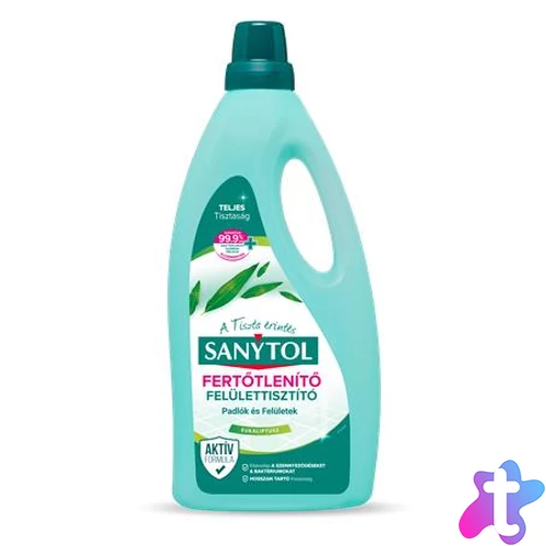 Felület tisztító-és fertőtlenítőszer, 1 l, SANYTOL, eukaliptusz