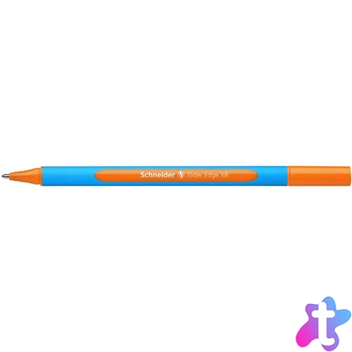 Golyóstoll, 0,7 mm, kupakos, SCHNEIDER "Slider Edge XB", narancssárga