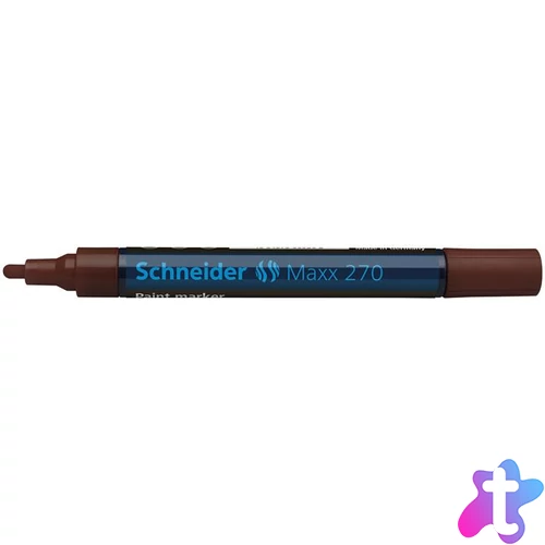 Lakkmarker, 1-3 mm, SCHNEIDER "Maxx 270", barna