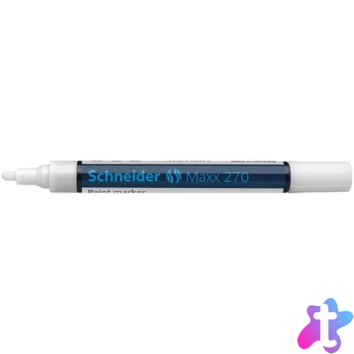 Lakkmarker, 1-3 mm, SCHNEIDER "Maxx 270", fehér