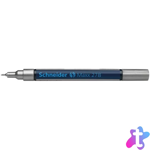 Lakkmarker, 0,8 mm, SCHNEIDER "Maxx 278", ezüst