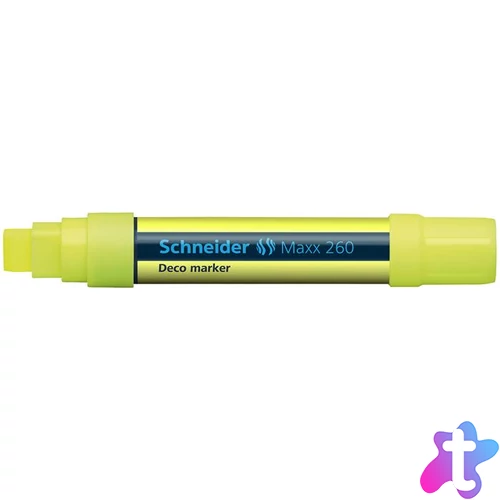 Krétamarker, 5-15 mm, SCHNEIDER "Maxx 260", sárga