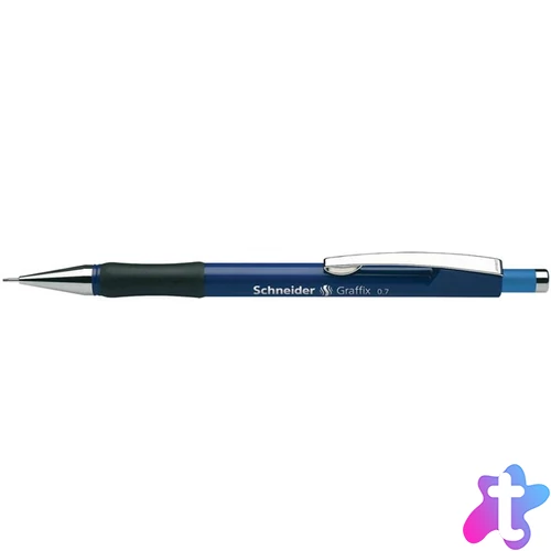 Nyomósirón, 0,7 mm, SCHNEIDER "Graffix", kék