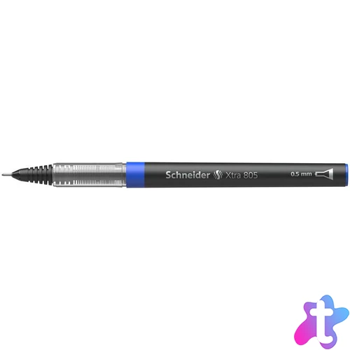 Rollertoll, 0,5 mm, tűhegyű, SCHNEIDER "XTRA 805", kék