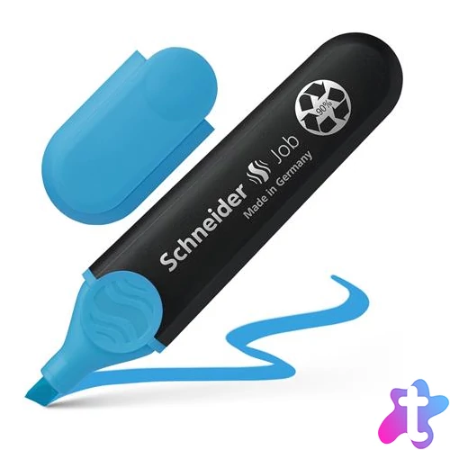 Szövegkiemelő, 1-5 mm, SCHNEIDER "Job 150", kék