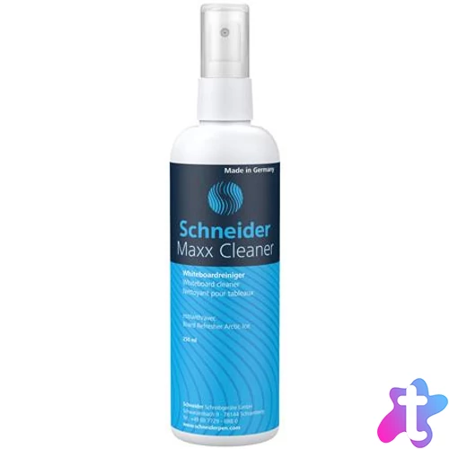 Tisztítófolyadék, táblához, 250 ml, SCHNEIDER, "Maxx 298"