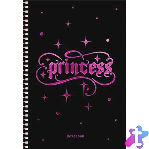 Spirálfüzet, A5, kockás, 80 lap, SHKOLYARYK "Notebook", vegyes