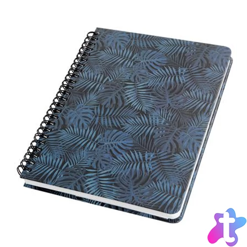 Spirálfüzet, 162x215 mm, pontrácsos, 60 lap, keményfedeles, SIGEL "Jolie", Mystic Jungle
