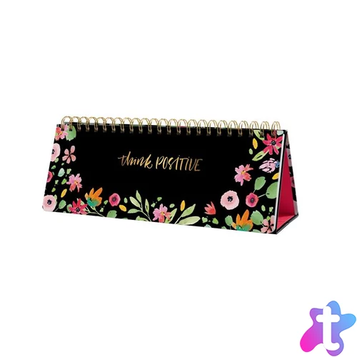 Naptár, asztali, dátumozatlan, SIGEL "Jolie", Floral Love