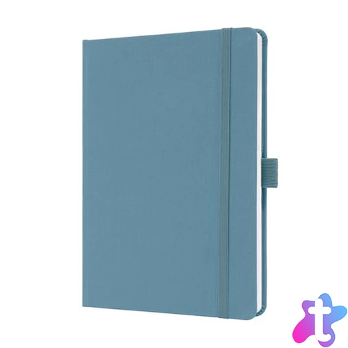 Jegyzetfüzet, exkluzív, A5, vonalas, 96 lap, keményfedeles, SIGEL "Jolie", porkék