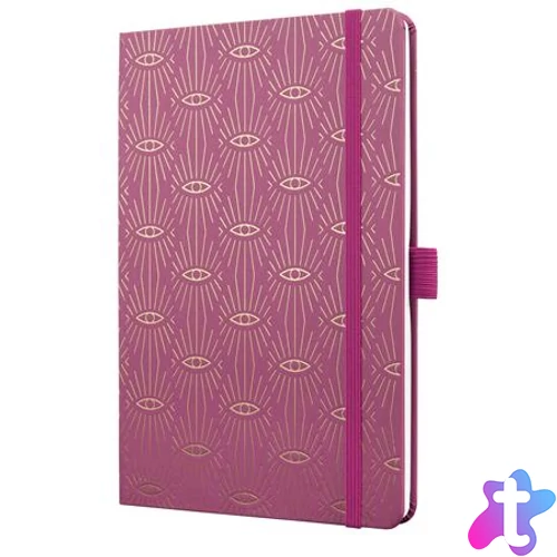 Naptár, A5, heti, 2026, kemény borító, SIGEL "Jolie", Mystic Mauve