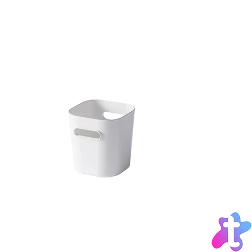 Műanyag tárolódoboz, 0,6 liter, SMARTSTORE "Compact Mini", fehér