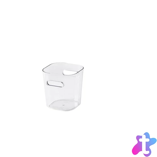 Műanyag tárolódoboz, 0,6 liter, SMARTSTORE "Compact Clear Mini", átlátszó