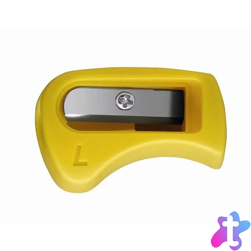 Hegyező, egylyukú, balkezes, STABILO "Easy Colors", sárga