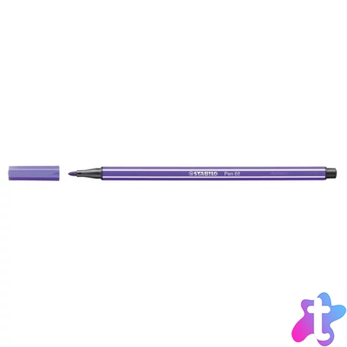 Filctoll, 1 mm, STABILO "Pen 68", viola