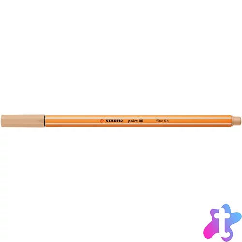 Tűfilc, 0,4 mm, STABILO "Point 88", bőrszín