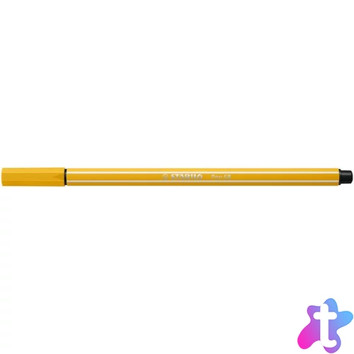 Filctoll, 1 mm, STABILO "Pen 68", curry