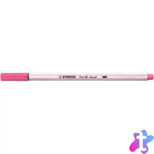 Ecsetirón, STABILO "Pen 68 brush", pink