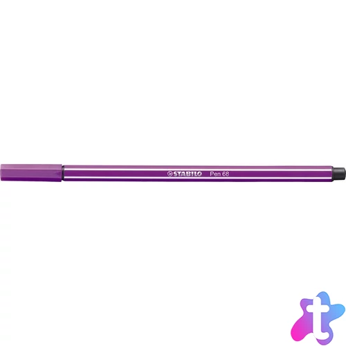 Filctoll, 1 mm, STABILO "Pen 68", orgona lila