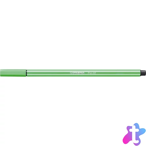 Filctoll, 1 mm, STABILO "Pen 68", smaragdzöld
